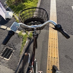 中古ブリヂストン電動アシスト自転車　8.7Ah 大阪の画像