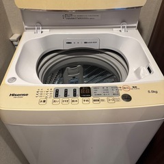 Hisense洗濯機の画像