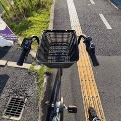 中古20インチ Panasonic電動アシスト自転車　8Ah 大阪の画像