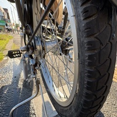 中古20インチ Panasonic電動アシスト自転車　8Ah 大阪の画像