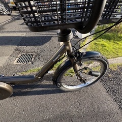 中古20インチ Panasonic電動アシスト自転車　8Ah 大阪の画像