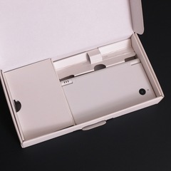 動作確認済 美品 Nintendo DSi 本体 ホワイト 外箱 タッチペン付の画像