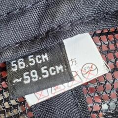 ストーン装飾 ブラックメッシュキャップの画像