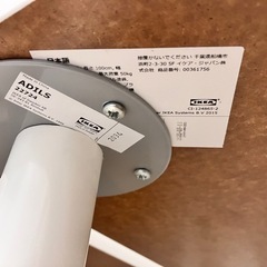 【8月8日まで特別販売】IKEA 100cmデスク（ホワイト）の画像