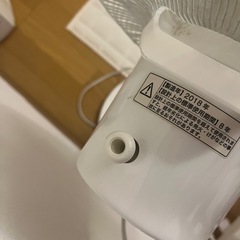 扇風機【お譲り先決定】の画像