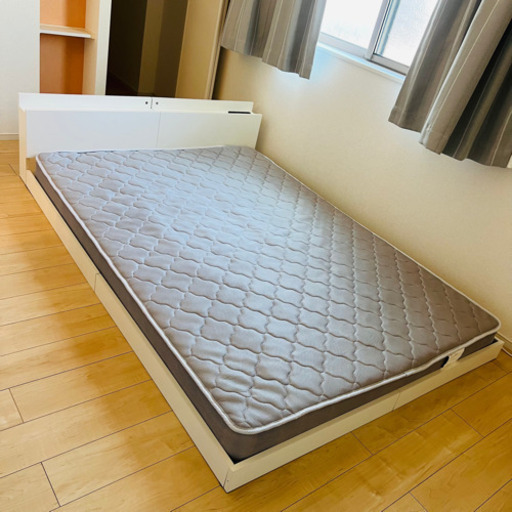 ✨組立簡単スッキリデザイン✨ダブルベット