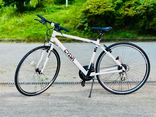 中古品 クロスバイク XC-007 ホワイト 007 クロスバイク 中古品 クロスバイク XC-007 ホワイト 中古品 クロス