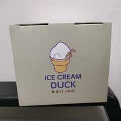 アイスクリームダック　ICE CREAM DUCK　シリコンナイトライト　アヒルの画像