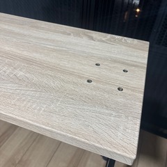 木製 パソコンデスクの画像