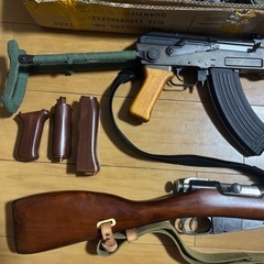 次世代aks47 & S&TM1938 Mosin Nagant Carbineの画像