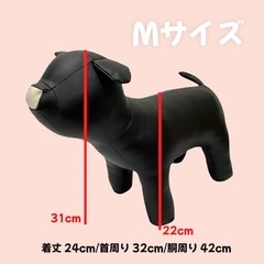 ラスト３個❣️ドッグトルソー 犬服ディスプレイ 撮影小物 ぬいぐるみ 人形の画像