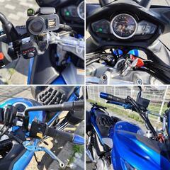 スズキ　GSR250S  ETC、ロングスクリーン、グリップヒーター、サイドパニア、自賠責の画像