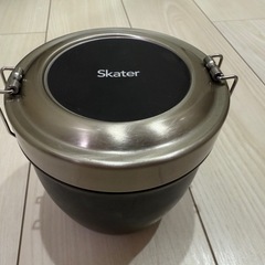 スケーター(Skater) 抗菌 保温 丼ぶりステンレス弁当箱の画像