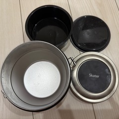 スケーター(Skater) 抗菌 保温 丼ぶりステンレス弁当箱の画像