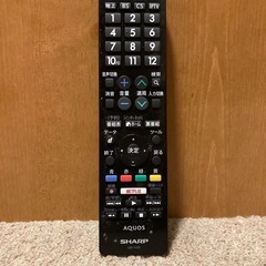 sharp  aquos 50インチ　テレビ　テレビ台付きの画像