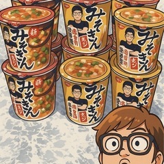 12個セット 《新みそきん》 濃厚味噌メシ　HIKAKIN PREMIUM カップ メシ みそきん ヒカキンの画像
