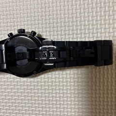 アルマーニ時計ブラックの画像