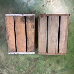 コカコーラ ホームサイズ 木箱 2個セットの画像