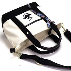 BEVERLY HILLS POLO CLUB レディース ショルダーバッグ BH1006N（アイボリー×ブラック） の画像