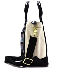 BEVERLY HILLS POLO CLUB レディース ショルダーバッグ BH1006N（アイボリー×ブラック） の画像