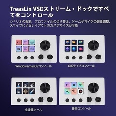 ストリームドック ストリームコントローラーデッキ YouTube 日本語説明書付の画像