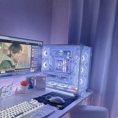 ハイエンド！PC LIAN LI 【011VISION COMPACT) Core i9-14900F/TUF4070Ti 55 ボ/SSD（NVMe）x2,HDDx1計3台/メモリ 64GB/8.8インチモニター/ Z790/Win11Pro/Office
の画像