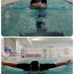 水泳のプライベートレッスン😆の画像