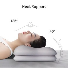 枕　低反発　仰向け横向き対応　定価4553円　未使用の画像