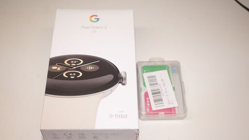 【お届け致します】Google Pixel Watch 2 (LTE) Polished Silver/Porcelain ＋ 保護フィルム