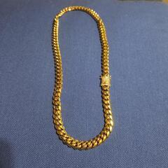 新品18kgpゴ－ルドネクレスの画像