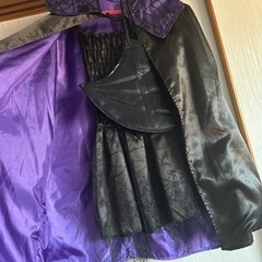 黒ミニワンピ/ハロウィンコスプレの画像