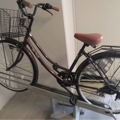 DAINICHI(ダイニチ）の自転車26インチ（ブラック✕レッド）です