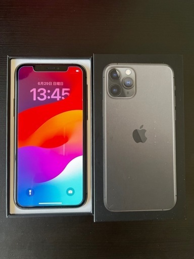 美品】iPhone 11 Pro 256GB SIMフリー バッテリー93％ 箱あり