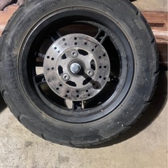 原付ジョグタイヤホイールの画像