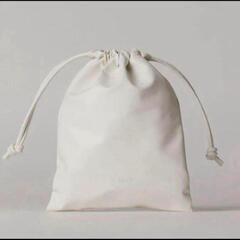 Aiam アイアム 巾着 ホワイト ノベルティ 非売品の画像