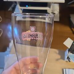 ポーランド OKOCIM ビールグラス 中古の画像