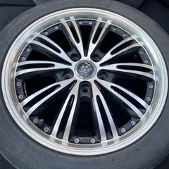 LOXARNY EX MATRIX JUNIOR ロクサーニ EX マトリックス ジュニア 17インチアルミホイール 17×7.0J+55 114.3/5H4本セットの画像