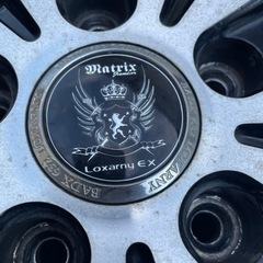 LOXARNY EX MATRIX JUNIOR ロクサーニ EX マトリックス ジュニア 17インチアルミホイール 17×7.0J+55 114.3/5H4本セットの画像