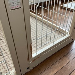 ペットゲージ　ジャンク　中型犬、大型犬　組合せにより伸縮可能　組立式の画像