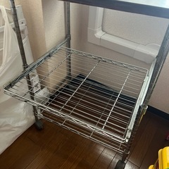 再掲　ニトリ　レンジラック　スチールラックの画像