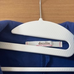 dazzlin ノースリーブワンピース 青　ダズリンの画像