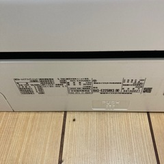 東芝エアコン　2019年製　の画像