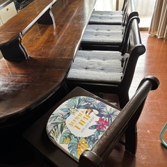 カリモクのカウンター&椅子
