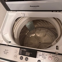 パナソニック洗濯機 
の画像