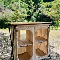 NEUTRAL OUTDOORテーブルバンブーキッチンカウンター の画像