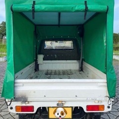 ❤️軽トラ用の幌・骨組セット☆ 3方向開閉式☆バグトラック☆軽トラ幌キャンプ☆車中泊☆引越☆軽配送☆軽急配☆現物確認大歓迎☆の画像