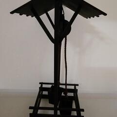 置物 鉄製品 井戸 水汲みの画像