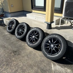 195/65R15　スタッドレス タイヤホイール　4本の画像