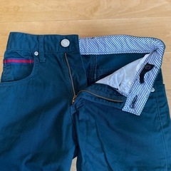 子ども140ハーフパンツ　紺色の画像