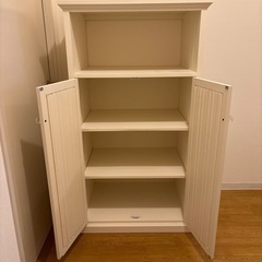 白い木製家具を差し上げますの画像